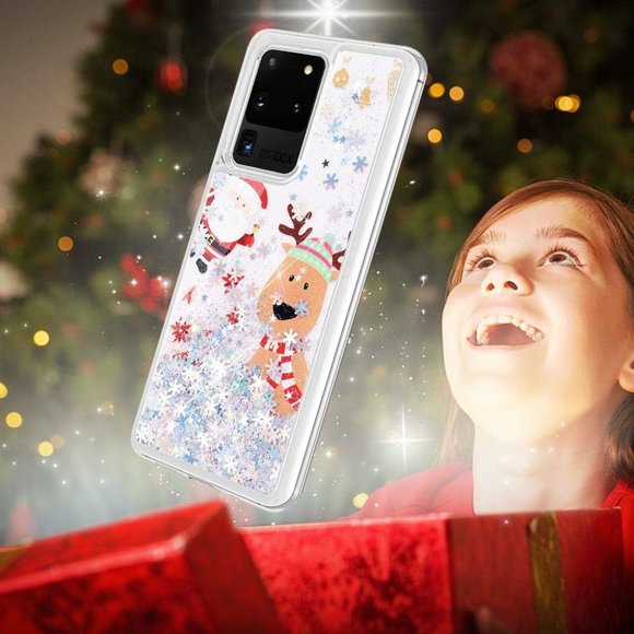 Phone Case - Christmas Glitter - Samsung S20 Ultra - Picture 4 of 7